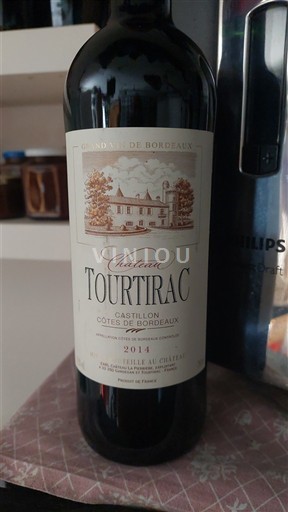 Bordeaux Castillon-côtes-de-bordeaux Château Tourtirac 2014