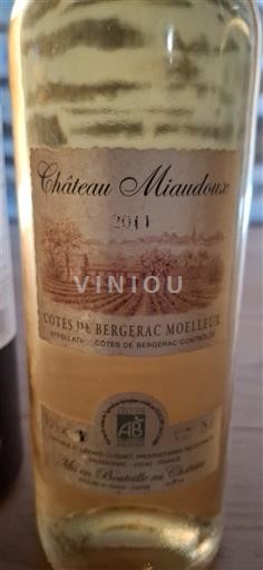 Sudoeste Não especificado Château Miaudoux 2014