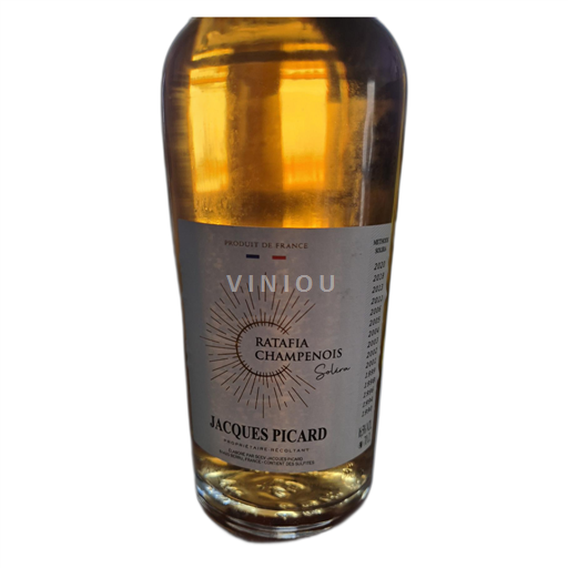 Champagne Ratafia från Champagne Jacques Picard Solera Icke årgångsbetecknad