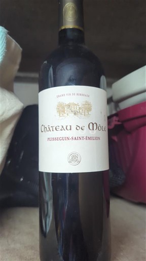 Bordeaux Puisseguin-saint-émilion Château Mole 2014