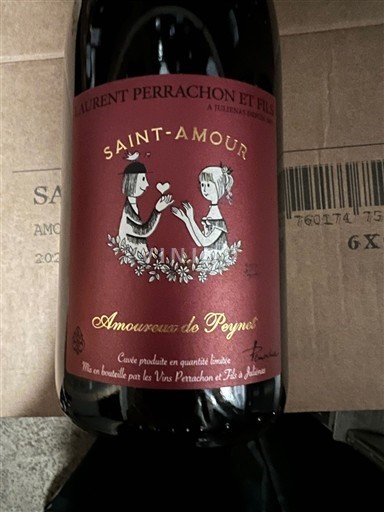 Beaujolais Saint-Amour Laurent Perrachon et Fils Amoureux de Peynet 2023