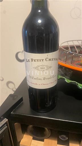 Bordeaux Saint-Émilion Grand Cru Château Cheval Blanc Le Petit Cheval 2011