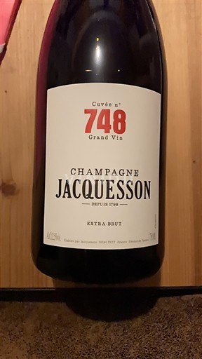Champagne Jacquesson 748 Non Millésimé