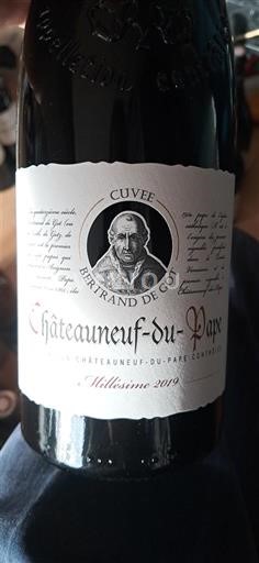 Rhônen laakso Châteauneuf-du-Pape Bertrand de Got 2019