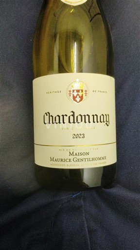 Bourgogne Bourgogne Chardonnay Maison Maurice Gentilhomme 2023