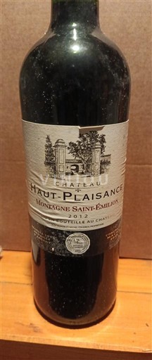 Bordeaux Montagne-saint-émilion Michel Coudroy Château Haut Plaisance 2012