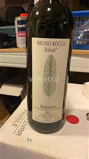 Piamonte Barbaresco Bruno Rocca Rabajà 2012