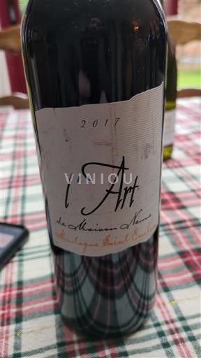 Bordeaux Montagne-saint-émilion La Maison Neuve l'Art 2017