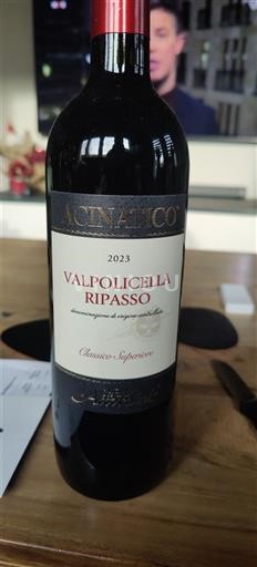 Vénétie Valpolicella Ripasso Acinatico 2023