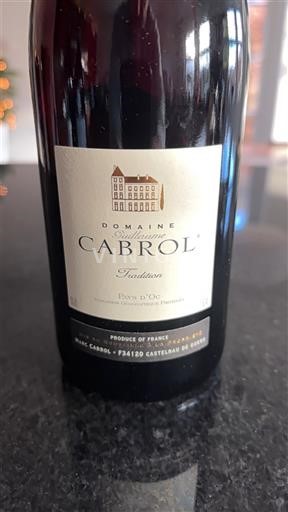 Languedoc-Roussillon Pays d'Oc Domaine Cabrol Tradition 2023