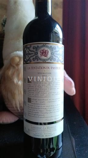 Rượu vang Rouge sec La Tentation du Pasteur La Méjanelle 2022 Pháp Languedoc Không được chỉ định AOC