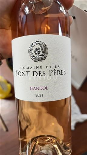 Provenza Bandol Domaine La Font des Pères 2021