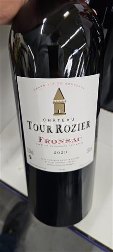 Bordeaux Fronsac Château Tour Rozier 2023