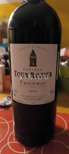 Вина Rouge sec Château Tour Rozier 2023 Франція Бордо Фронсак AOC
