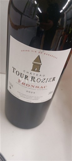 Bordeaux Fronsac Château Tour Rozier 2023