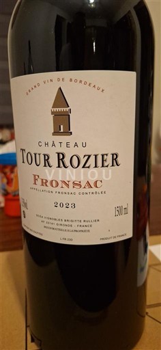 Burdeos Fronsac Château Tour Rozier 2023