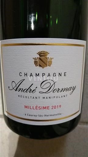 Champagne André Dormay 2019
