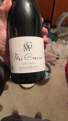 Vinos Rouge sec Les Grès Mas Granier 2021 Francia Languedoc Corbières AOC