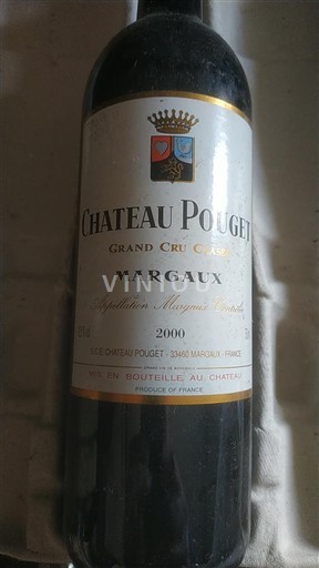 Bordeaux Margaux Grand Cru Château Pouget 2000