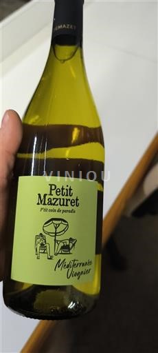 Provence, hạ lưu Rhône, Corse Địa Trung Hải Petit Mazuret Méditerranée Viognier 2023