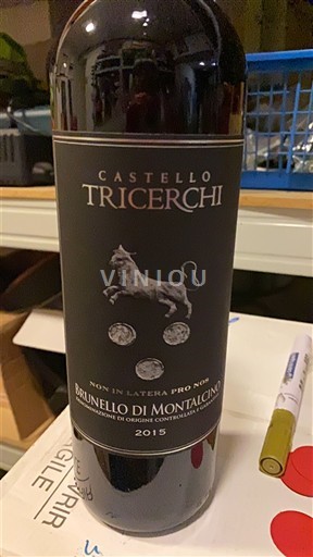 Toscane Brunello di Montalcino Castello Tricerchi Non in Latera Pro Noé 2015