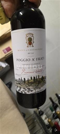 Toscana Chianti Classico Rocca di Castagnoli Poggio A' Frati 2020