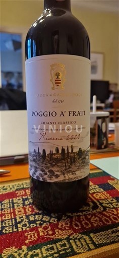 Toscana Chianti Classico Rocca di Castagnoli Poggio A' Frati 2020