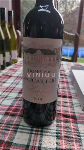 Burdeos Moulis-en-Médoc Domaine Maucaillou 2018