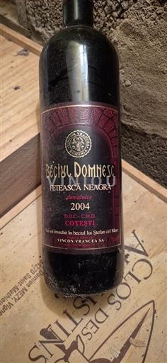 Romania Vino da tavola Vincon Vrancea Feteasca Neagra 2004