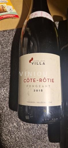 Rona dolina Côte-rôtie Pierre Jean Villa Fongeant 2018
