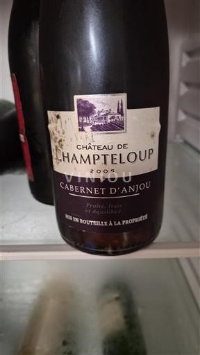 Loirevallei Cabernet d'Anjou Château Champteloup 2005
