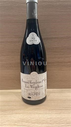 Burgund Pernand-Vergelesses Premier Cru Rapet Les Vergelesses 2010