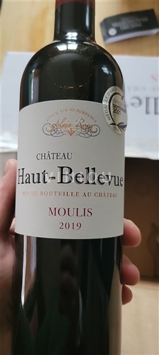 Burdeos Moulis-en-Médoc Château Haut-Bellevue 2019