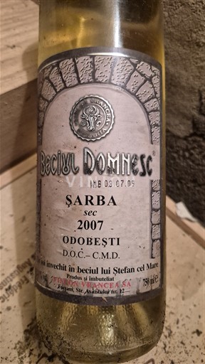 Romania Vino da tavola Vincon Vrancea Feteasca Neagra 2007