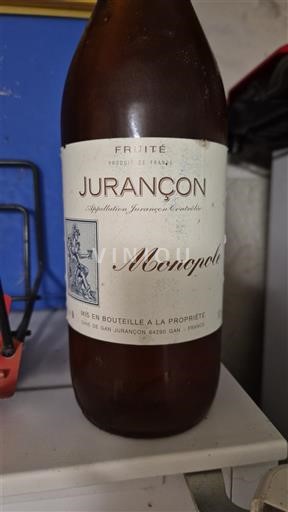 Sudoeste Jurançon Cave de Gan Monopole Fruité Sin añada