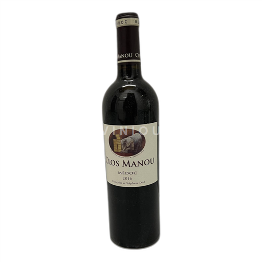 Bordeaux Médoc Clos Manou 2016
