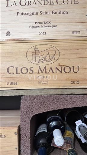 Bordeaux Médoc Clos Manou 2012