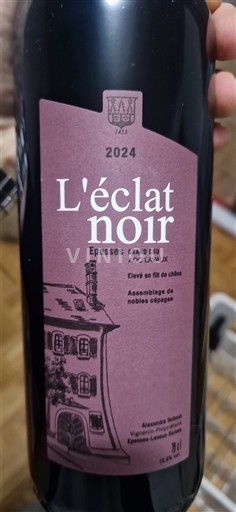 Vaud Không được chỉ định Grand Cru Alexandre Duboux L'éclat noir 2024