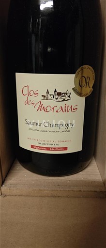 Loiren laakso Saumur-champigny Clos des Moriaux 2019