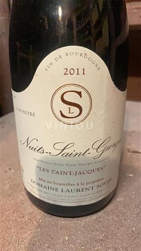 Burgundija Nuits-Saint-Georges Domaine Laurent Soyé Les Saint-Jacques 2011