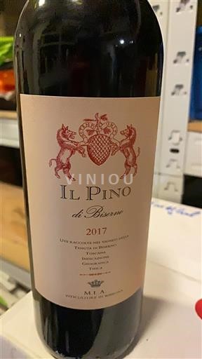 Tuscan Wines Unspecified Tenuta di Biserno Il Pino di Biserno 2017