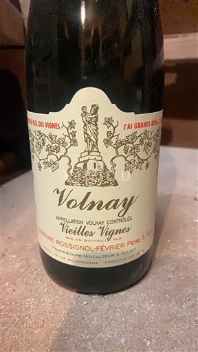 Borgoña Volnay Domaine Rossignol-Février Père & Fils Vieilles Vignes 2014