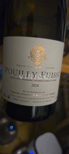 Burgundy Pouilly-Fuissé Christian Collovray et Jean-Luc Terrier 2024