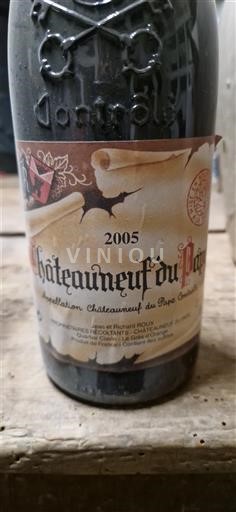 Rhône-dalen Châteauneuf-du-Pape Domaine Chante Cigale 2005