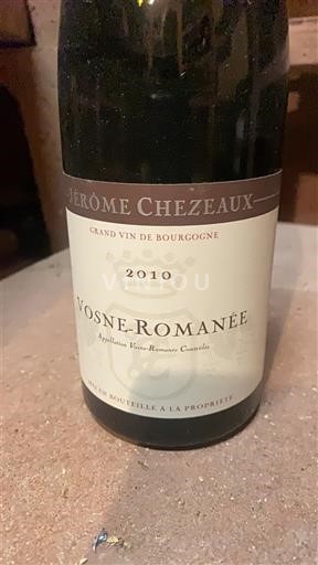 Burgund Vosne-Romanée Jérôme Chezeaux 2010
