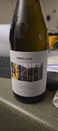 Loiren laakso Quincy Fragment de Loire 2023