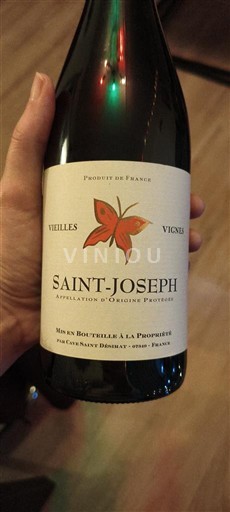 Rhône-dalen Saint-Joseph Cave Saint Désirat Vieilles Vignes Ikke årgangsbestemt