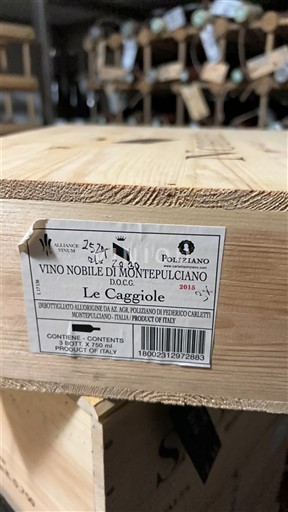 Toscana Vino Nobile di Montepulciano Poliziano Le Caggiole 2015