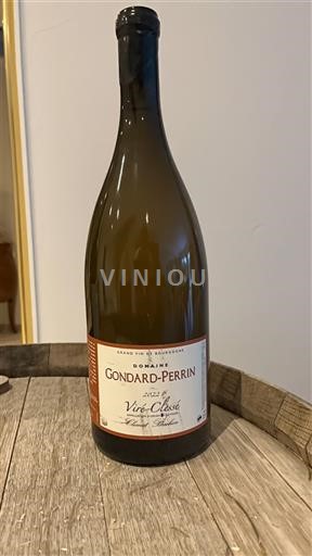Burgundy Viré-clessé Domaine Gondard-Perrin Climat Brucken 2022