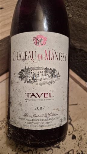 Vale do Ródano Tavel Château Manissy 2007